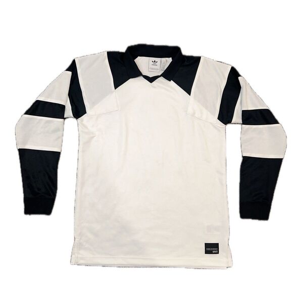 Adidas Equipment Long Sleeve Sweatshirt M White CE2223 A2B001 - Picture 1 of 10